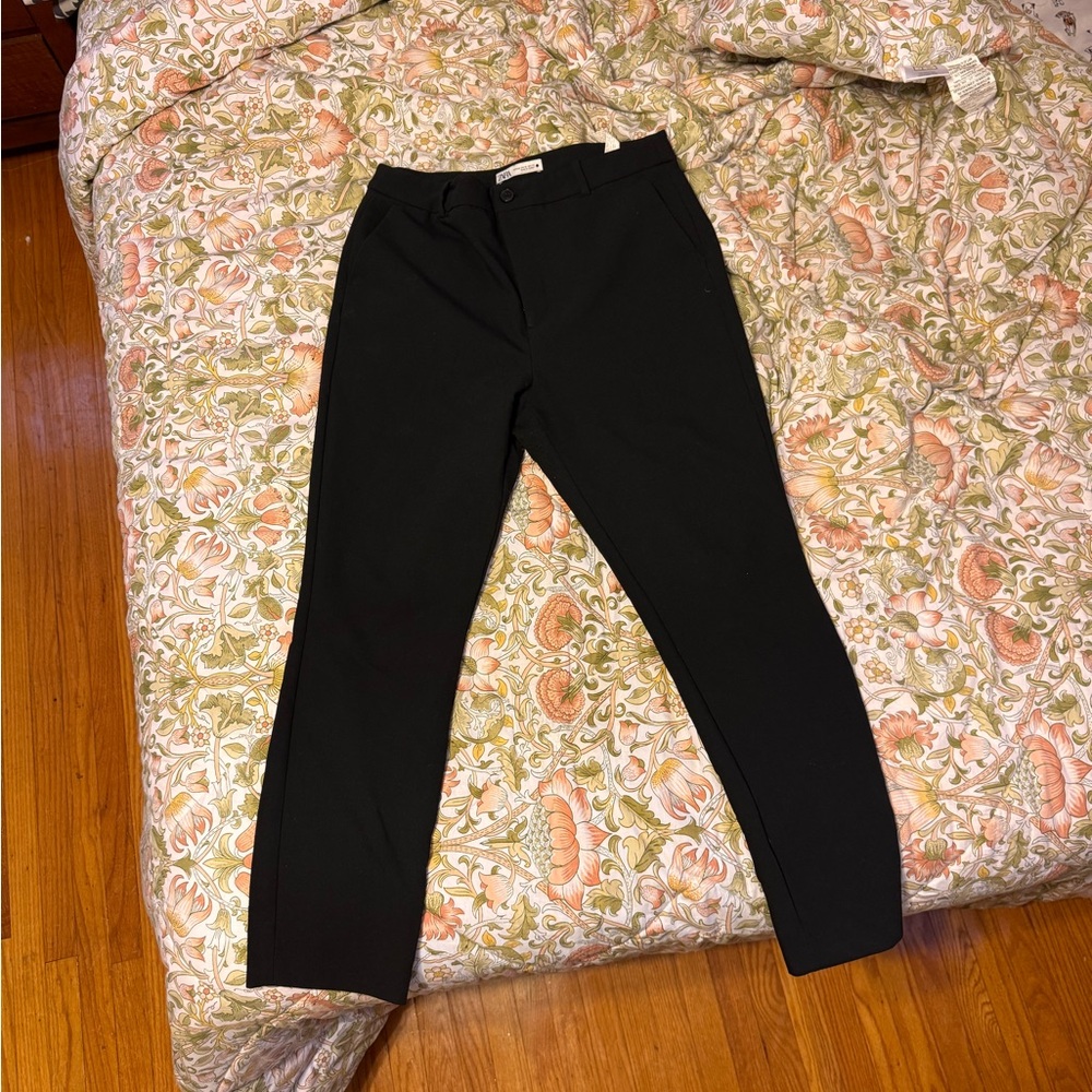 Zara Classic Black Trousers
